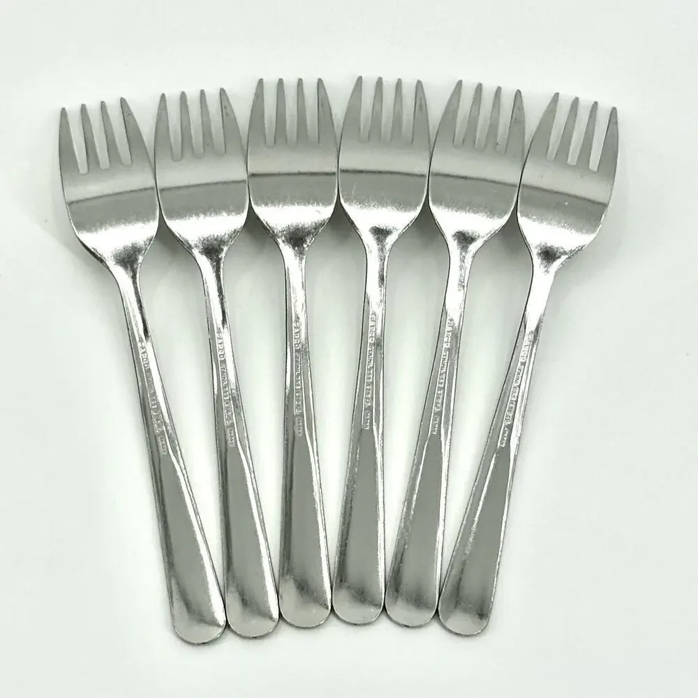 CAPCO DOMINION Set of 24 Salad Forks 6 Inch Japan NOS Vintage 1954 Stainless
